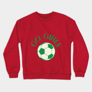 Girls Soccer Crewneck Sweatshirt